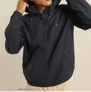 Polo by Ralph Lauren Men's Navy Hooded Jacket